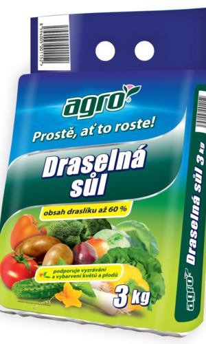 draselná soľ 3kg agro cs
