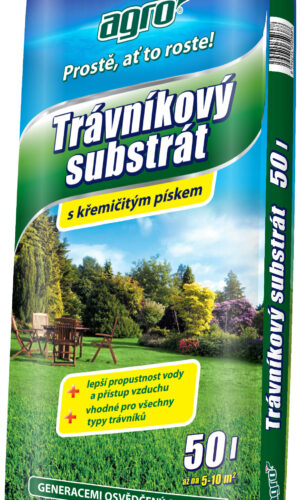 Domov trávnikový substrát 50l agro