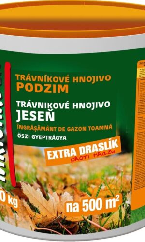trávnikové jesenné hnojivo 10kg mr. garden