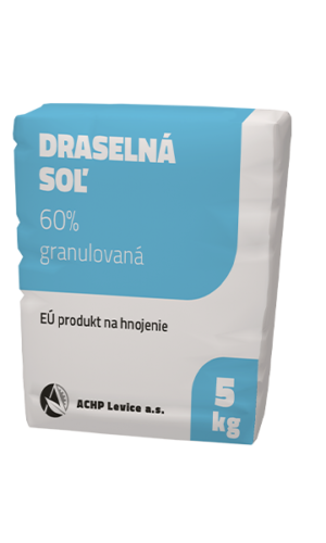 draselná soľ 60% 5kg achp